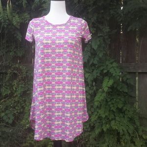 LuLaRoe Scarlett Girls Dress 12